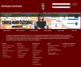 Nyme.hu(Soproni Egyetem) Screenshot