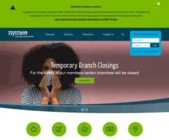 Nymeo.org(Nymeo Federal Credit Union) Screenshot