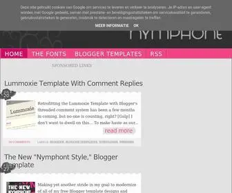 NYmfont.com(Original digital type (fonts)) Screenshot