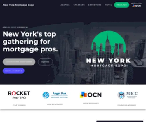 Nymortgageexpo.com(New York Mortgage Expo) Screenshot