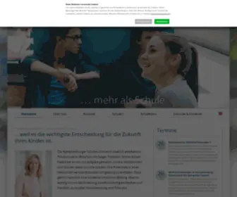 NYMphenburger-Schulen.de(Privatschule München) Screenshot