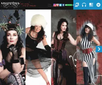 NYMPhya.com(Pop Music Artist) Screenshot