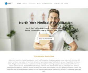 NYMR.ca(Chiropractor North York) Screenshot