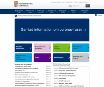 Nynashamn.se(Nynäshamns kommun) Screenshot