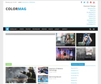 Nynewz.com(ColorMag Demo site) Screenshot