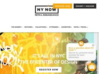 Nynow.com(Wholesale Products & Innovative Designs Tradeshow) Screenshot