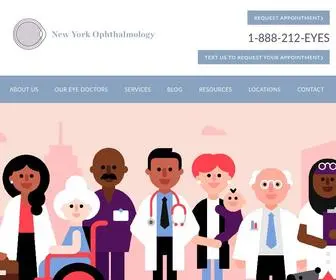 Nyoph.com(New York Ophthalmology) Screenshot