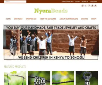 Nyorabeads.org(Nyora Beads) Screenshot