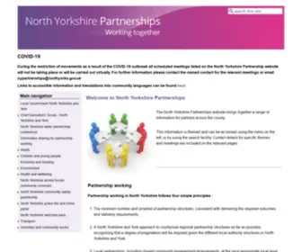 Nypartnerships.org.uk(North Yorkshire Partnerships) Screenshot
