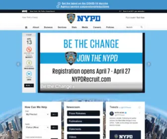 NYPdnews.com(New York Police Department) Screenshot
