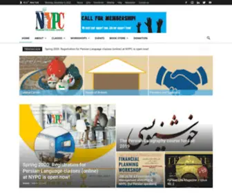 Nypersiancenter.org(New York Persian Cultural Center) Screenshot