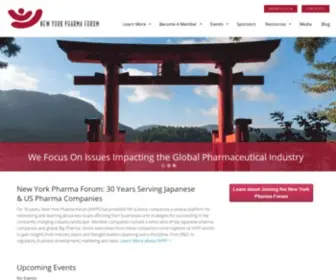 NYpharmaforum.org(New York Pharma Forum) Screenshot