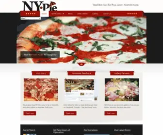 Nypienashville.com(Pizza Restaurants in Nashville) Screenshot