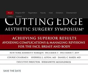 NYPSF.org(Plastic Surgery Symposium New York) Screenshot