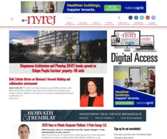 Nyrej.com(The commercial real estate media source) Screenshot