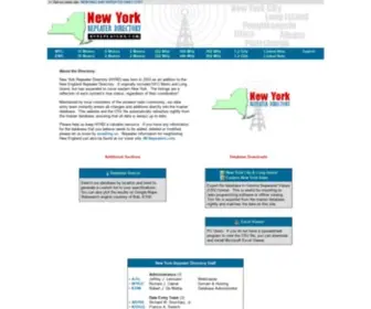 Nyrepeaters.com(New York Repeater Directory) Screenshot