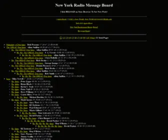 NYRMB.com(New York Radio Message Board) Screenshot