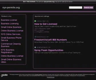 NYS-Permits.org(NYS) Screenshot