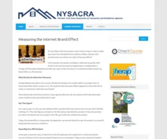 Nysacra.org(New York State Association of Community Residential Agency) Screenshot