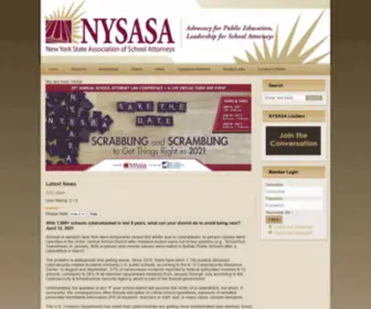 Nysasa.org(Home) Screenshot