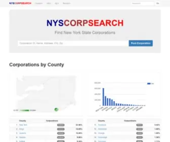 NYscorpsearch.com Screenshot