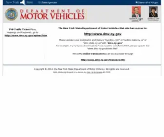 NYSDMV.com(New York State Department of Motor Vehicles) Screenshot