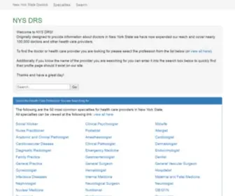 NYSDRS.com(NYS DRS) Screenshot