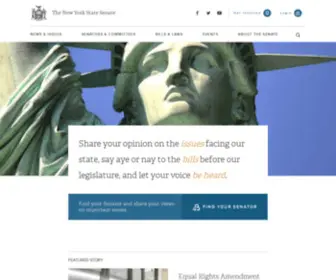 Nysenate.gov(The New York State Senate) Screenshot