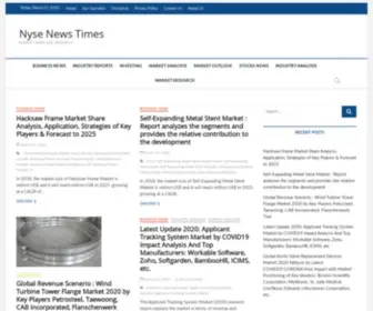 Nysenewstimes.com(Nyse News Times) Screenshot