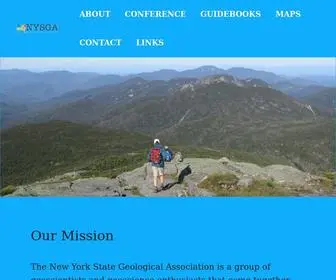 NYsga-Online.net(The New York State Geological Association) Screenshot