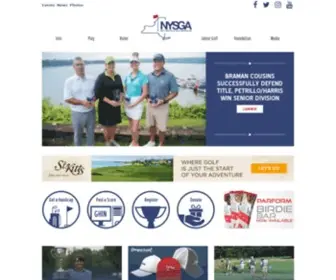 NYsga.org(New York State Golf Association) Screenshot