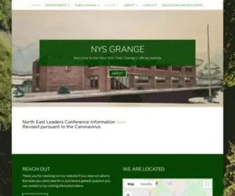 NYSgrange.org(NYS Grange) Screenshot