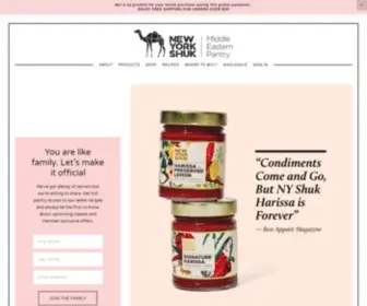 NYshuk.com(Middle Eastern Pantry & Recipes) Screenshot