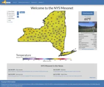 NYsmesonet.org(The New York State Mesonet) Screenshot
