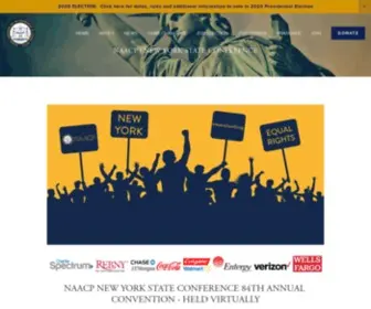 NYsnaacp.org(New York State NAACP) Screenshot