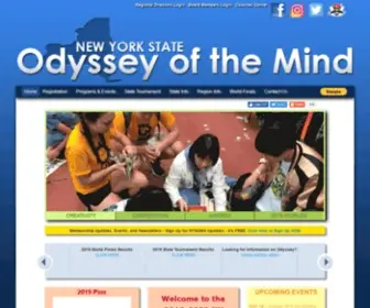 Nysoma.org(New York State Odyssey of the Mind) Screenshot