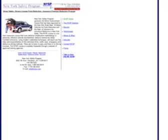 NYSP.com(New York Defensive Driving Course Online) Screenshot