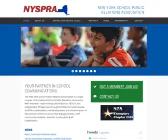 NYSpra.org(New York School Public Relations Association) Screenshot