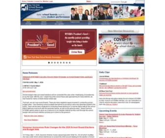 NYSsba.org(New York State School Boards Association) Screenshot