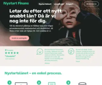 NYstartfinans.se(Nystart Finans) Screenshot