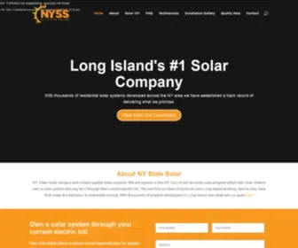 NYstatesolar.org(Solar Energy Company Long Island) Screenshot