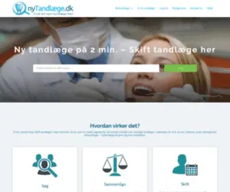 Nytandlaege.dk(Ny tandlæge) Screenshot