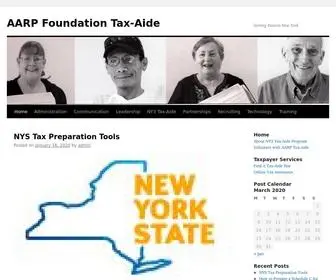 Nytaxaide.org(AARP Foundation Tax) Screenshot