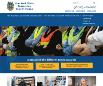 NYtfund.org(NYS Teamsters Benefit Funds) Screenshot