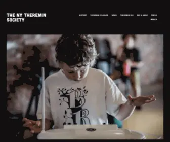 NYthereminsociety.org(THE NY THEREMIN SOCIETY) Screenshot