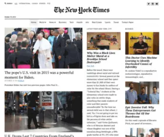 Nytimes.blog(Breaking News Blog) Screenshot