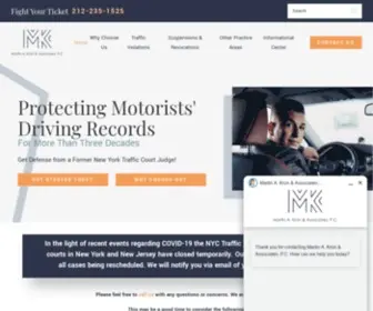 NYtrafficlawyer.com(Traffic Ticket Lawyers) Screenshot