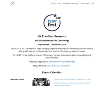 NYtravFest.com(New York Travel Festival (NY Trav Fest)) Screenshot