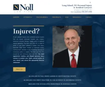 NYtrialattorney.com(Noll The Noll Law Firm) Screenshot
