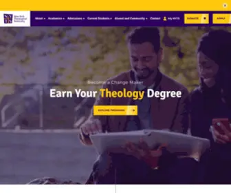 NYTS.edu(Theology Degree Programs) Screenshot